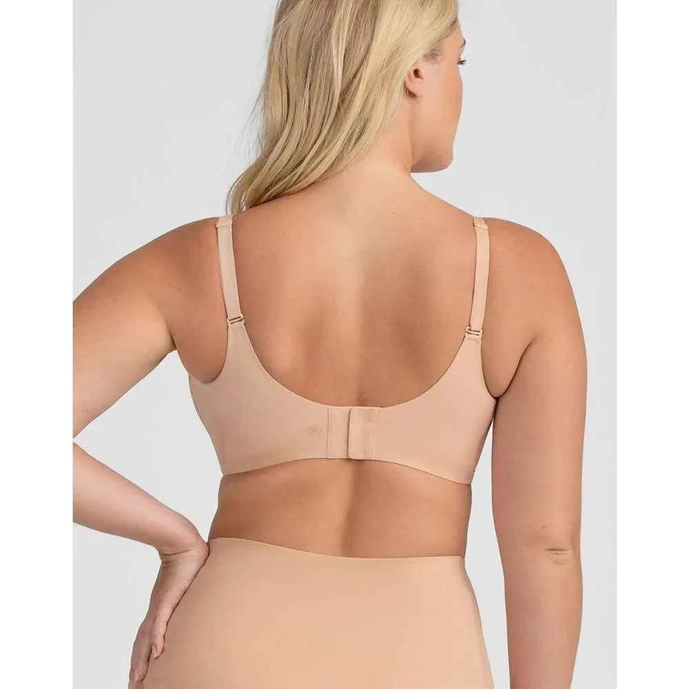 Honeylove‎ Bra CrossOver Runway Tan Medium 36B 36C